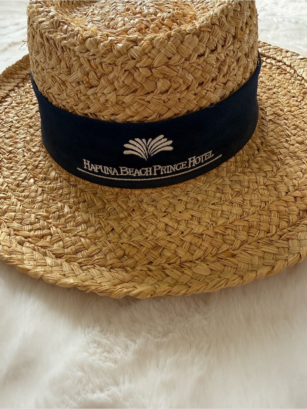 Vintage Raffia Dorfman Pacific Hat